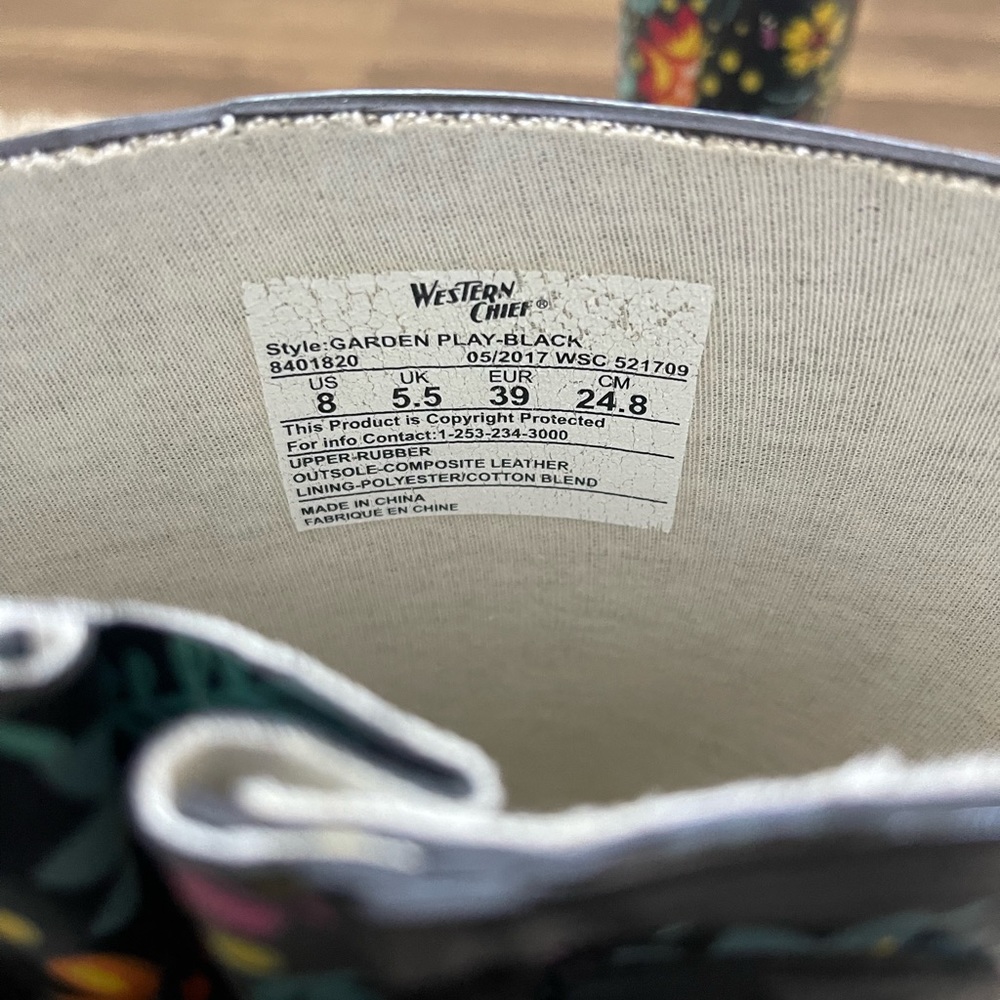 Western Chief Rain/garden Boots - Picture 6 of 9